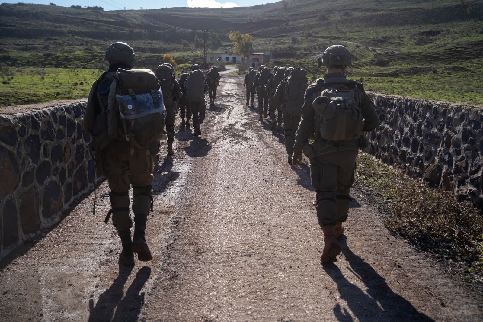 לוחמי חטיבת חשמונאים בפעילות מבצעית בסוריה