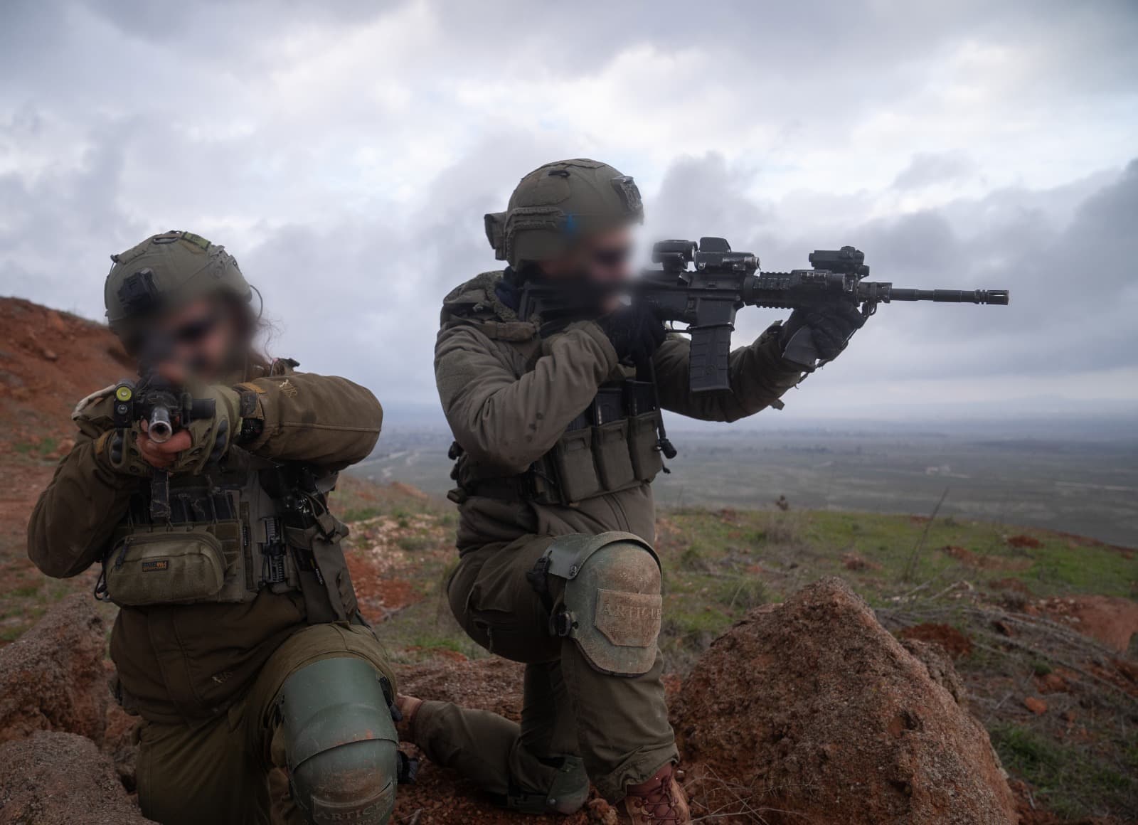לוחמי חטיבת חשמונאים בפעילות מבצעית בסוריה