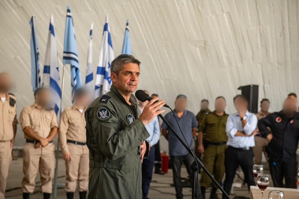 טקס הקמת הדתק החרדי השני בחיל האוויר - בסיס רמת דוד