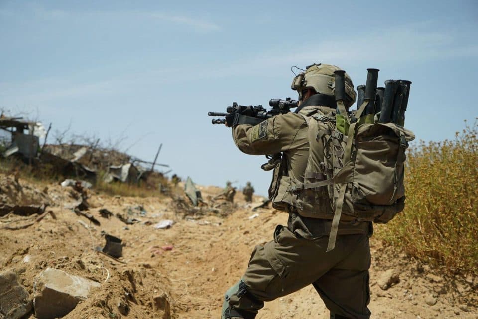 נצח יהודה בפעילות מבצעית בעזה